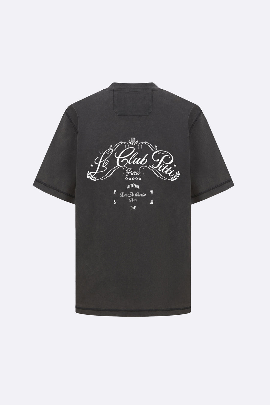 LE CLUB PARIS TEE (WASHED BLACK)